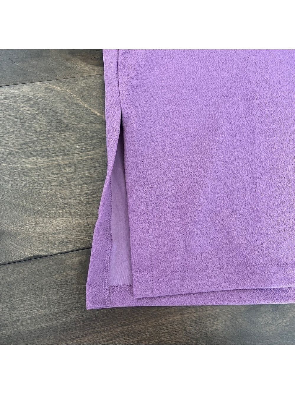 Isaac Mizrahi LIVE Purple Pants 5X - Picture 6 of 8